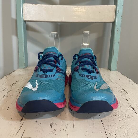 Brooks Womens Pure Grit 5 1202301B433 Blue Running Shoes Sneakers Size 7 B - Picture 2 of 8